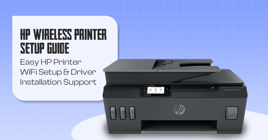 hp wireless printer setup