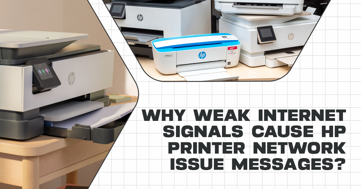 hp printer network issue