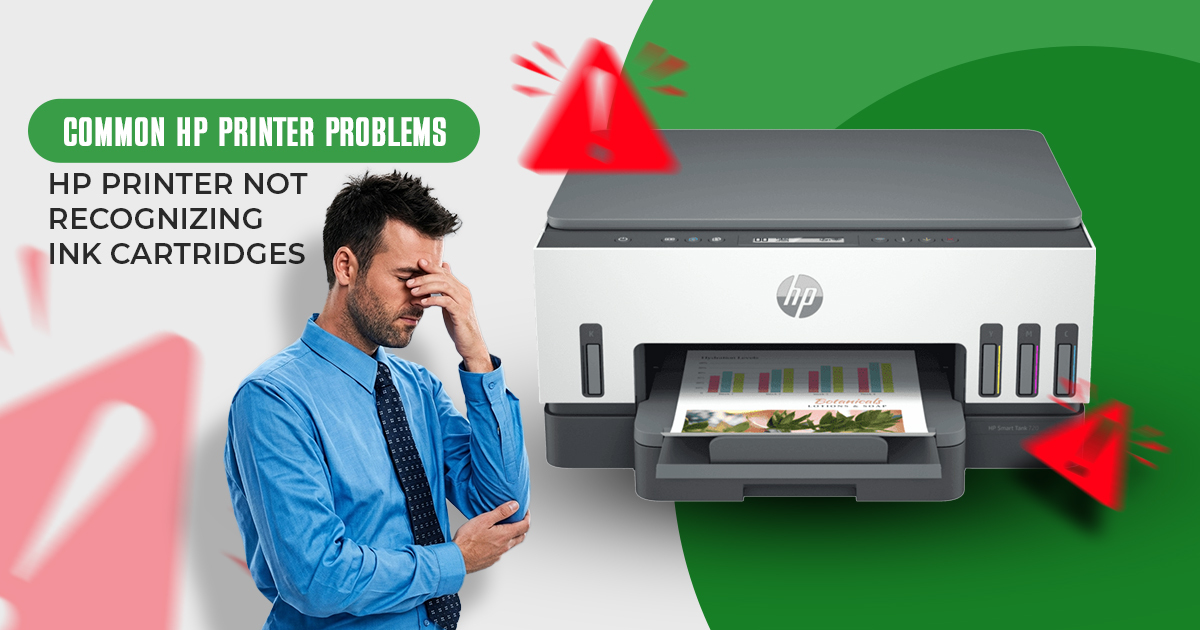 HP Printer Not Recognizing Ink Cartridges