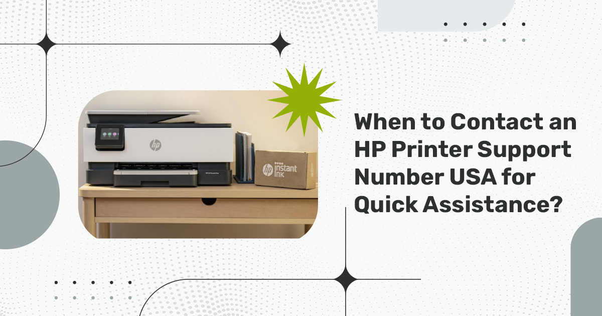 HP Printer Support Number USA
