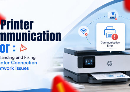 HP Printer Communication Error