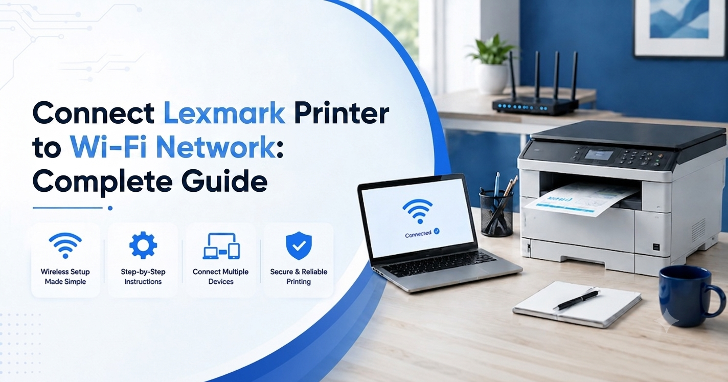 connect Lexmark printer to Wi-Fi