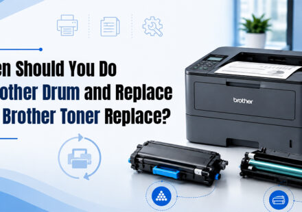 When Should You Do a Brother Drum Replace and Brother Toner Replace?