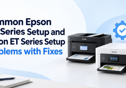 Common Epson WF Series Setup and Epson ET Series Setup Problems with Fixes