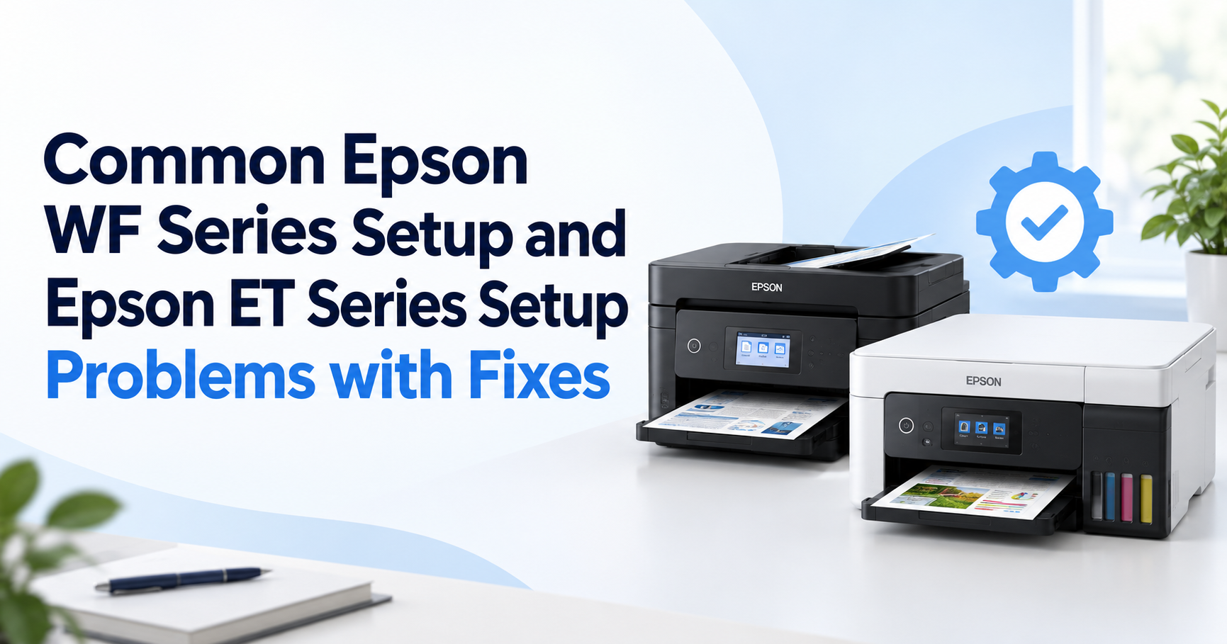 Common Epson WF Series Setup and Epson ET Series Setup Problems with Fixes
